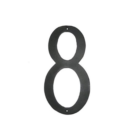 GARDENGEAR 8 In Standard Modern Font Individual House Number 8 GA97999